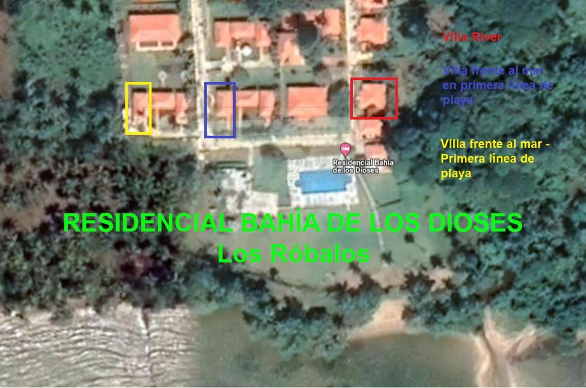 Villa Frente Al Mar En Primera Linea De Playa Los Robalos Bagian luar foto